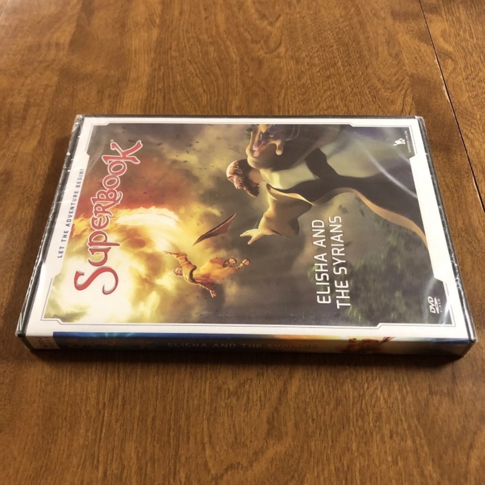 SuperBook Elisha And The Syrians 2016 DVD